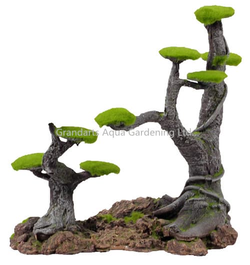 artificial moss tree